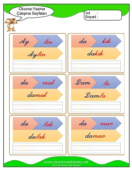 d sesi Grubu Çalışma Sayfaları